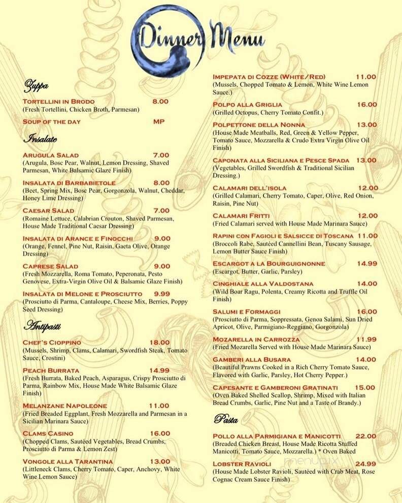 Menu page 2