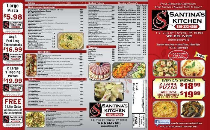 Menu page 2