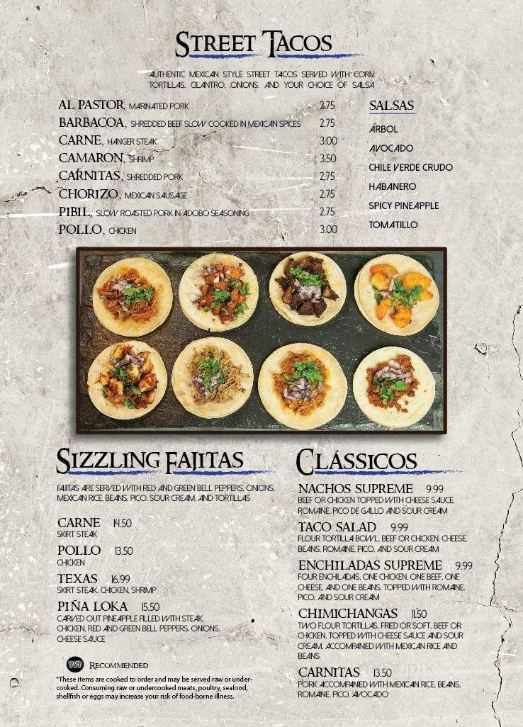 Menu page 2