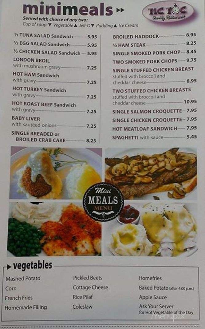 Menu page 2