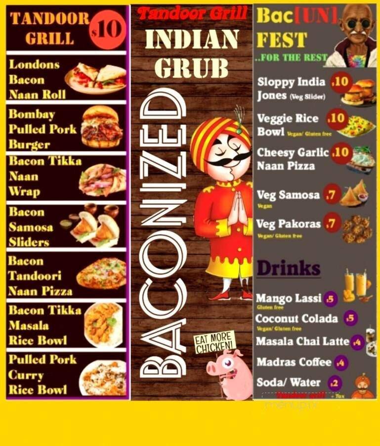 Menu page 1