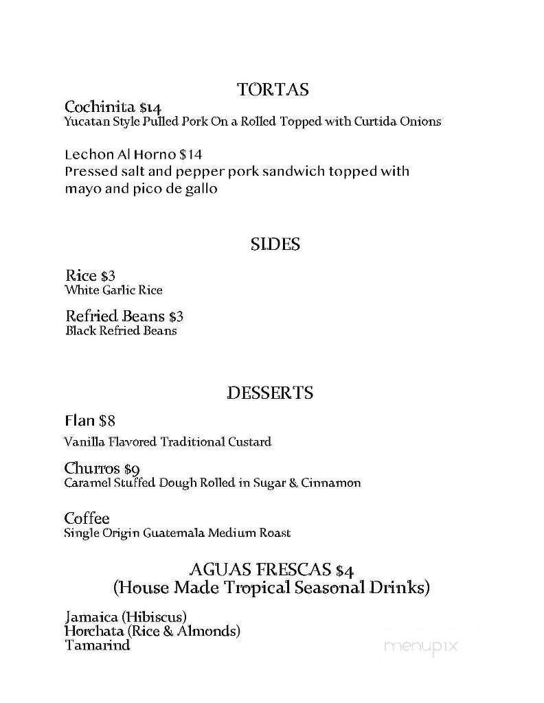 Menu page 2