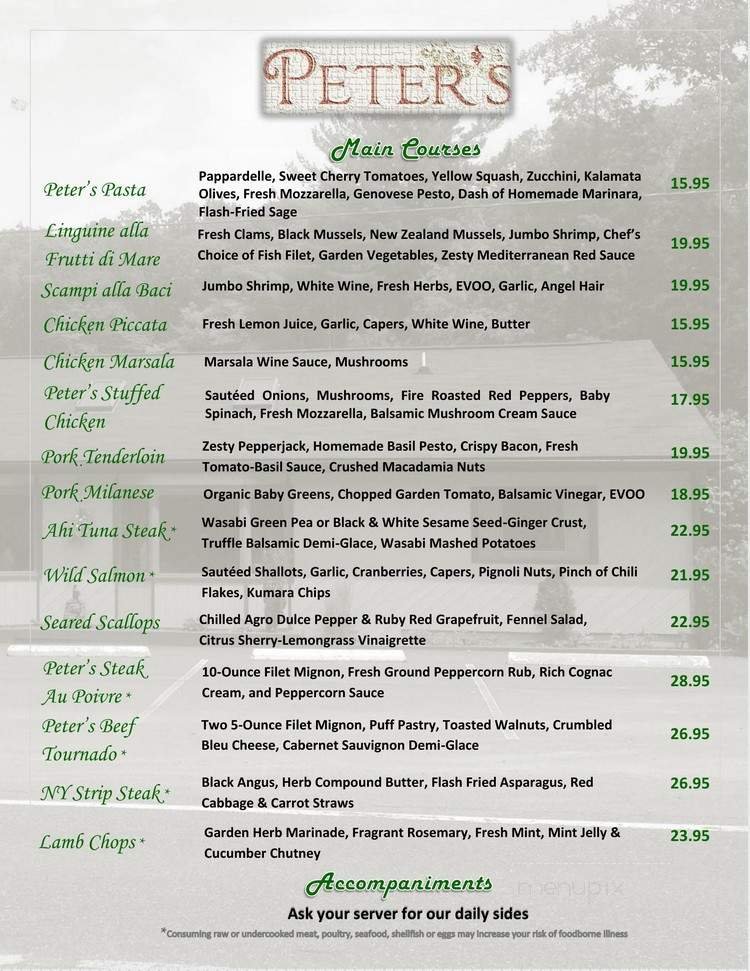 Menu page 2