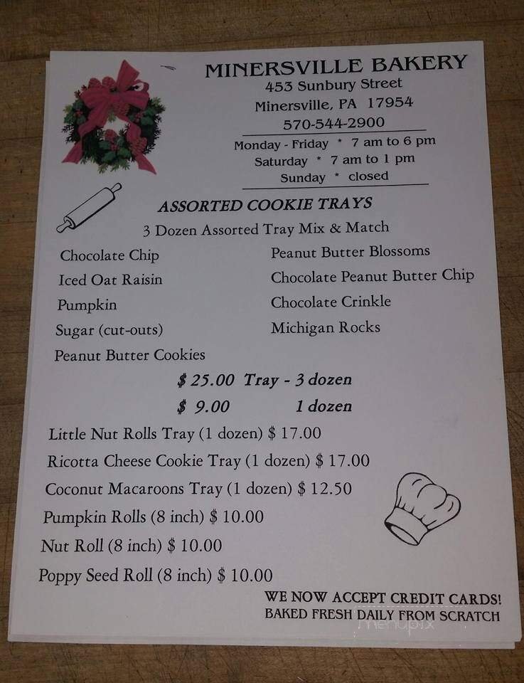 Menu page 2