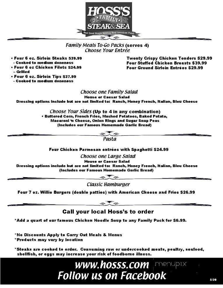 Menu page 2