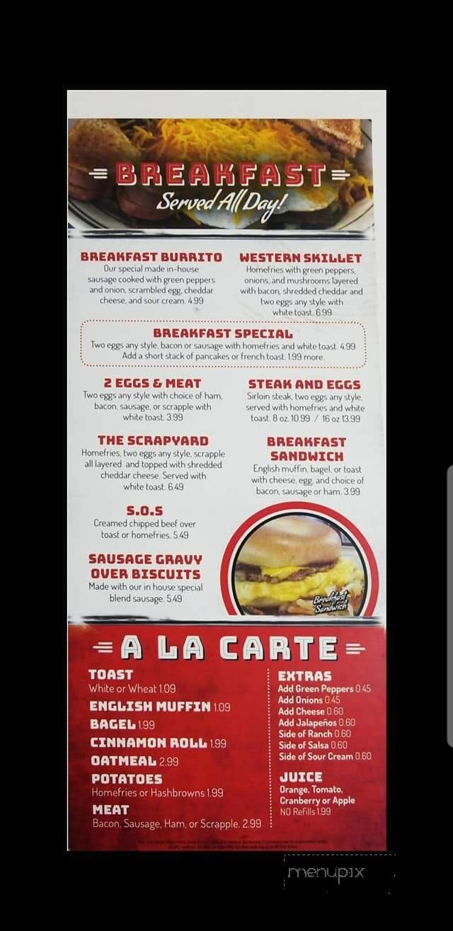 Menu page 1