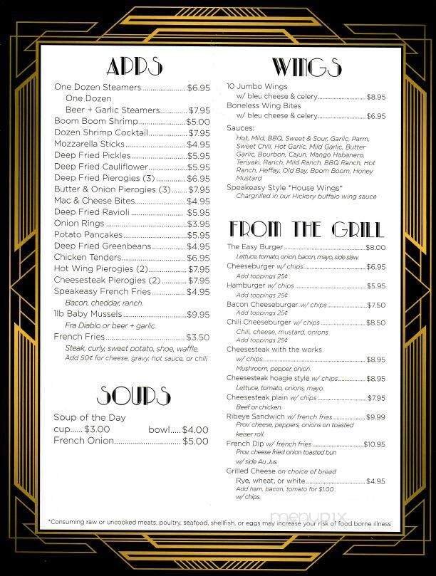 Menu page 2