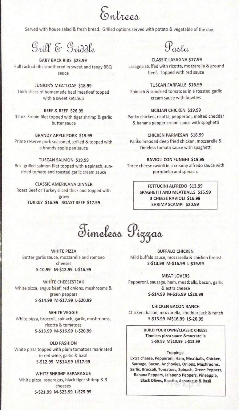 Menu page 2