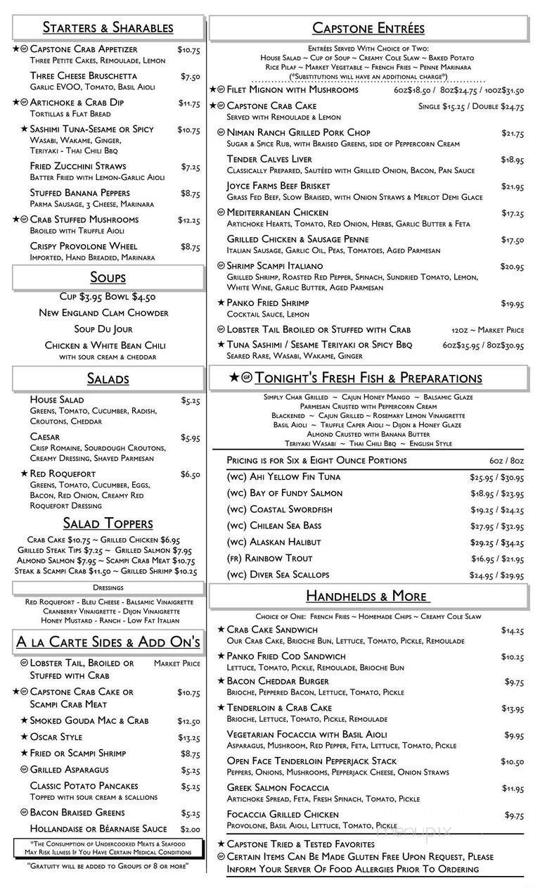 Menu page 2