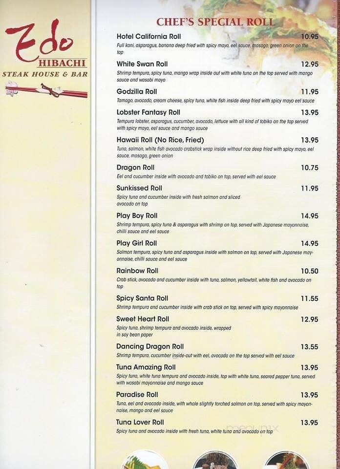 Menu page 2