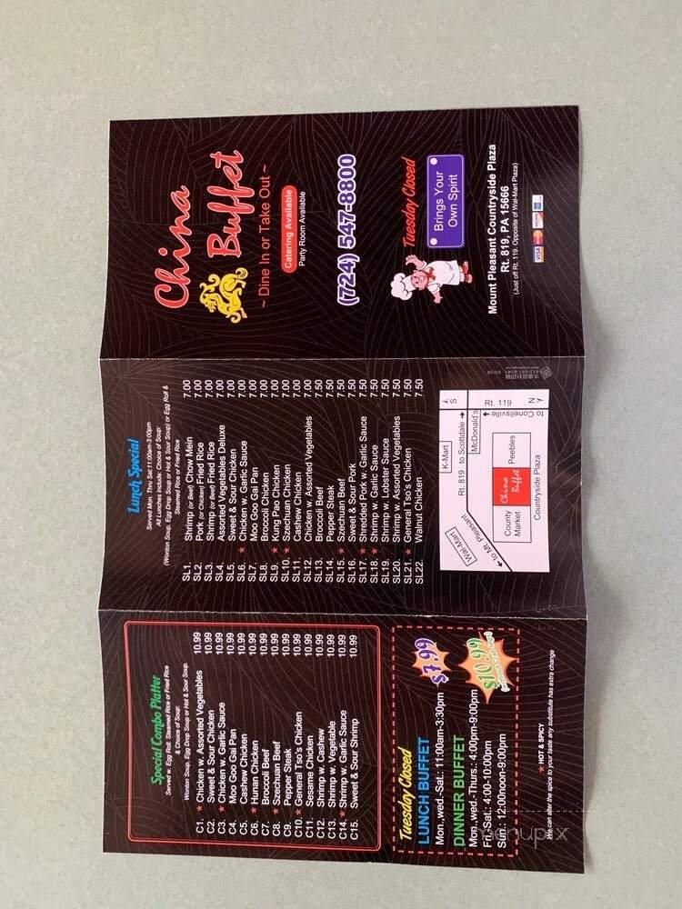 Menu page 2