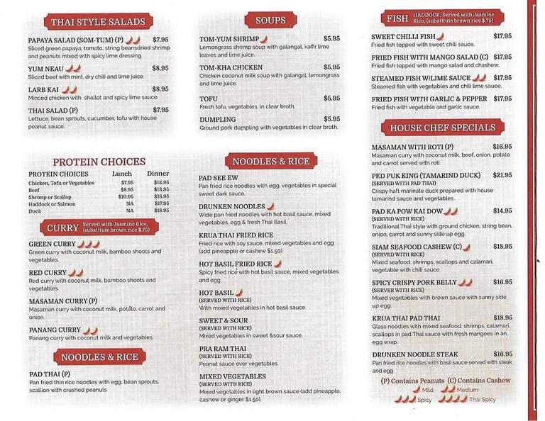 Menu page 2