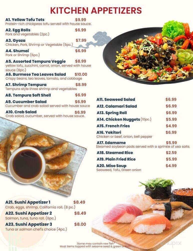 Menu page 2