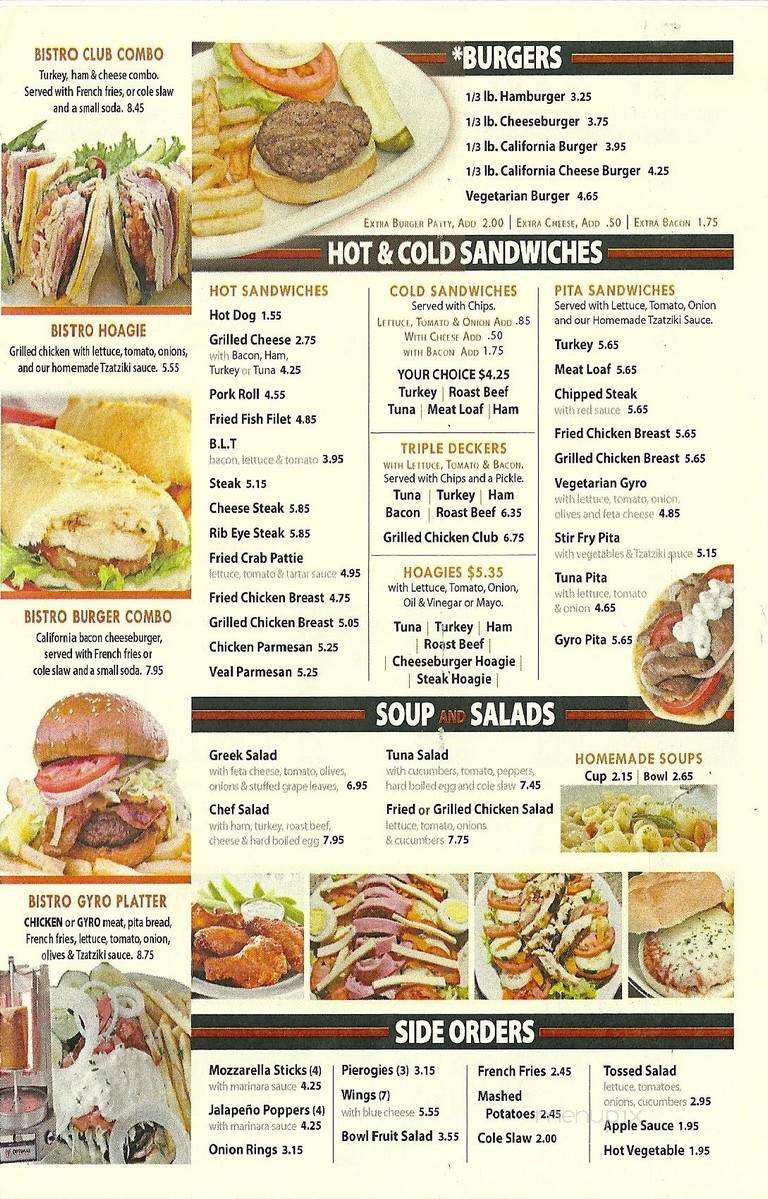 Menu page 2