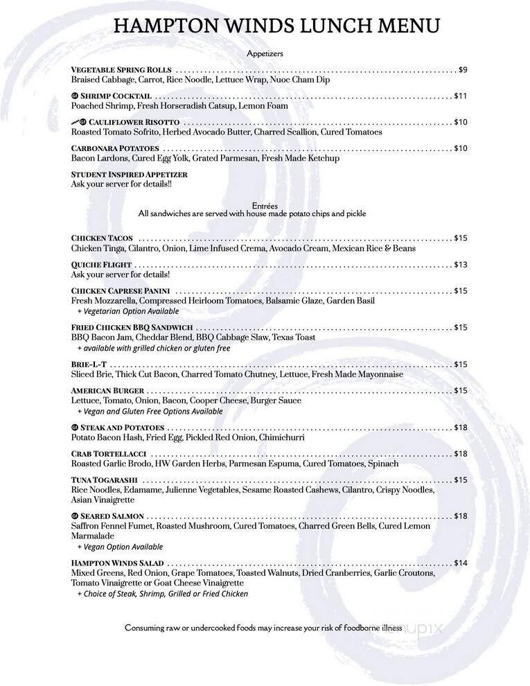 Menu page 2