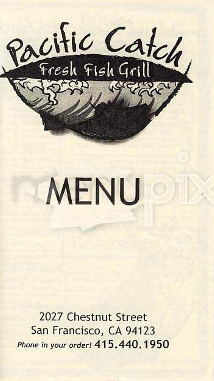 Menu page 1