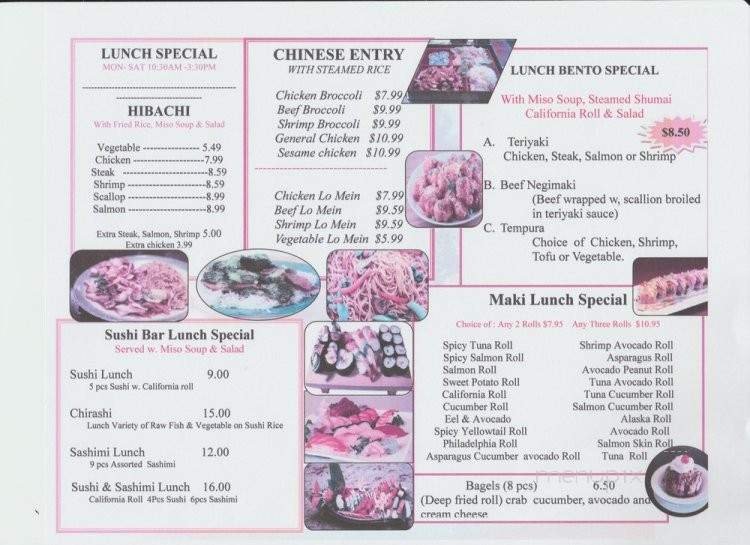 Menu page 2