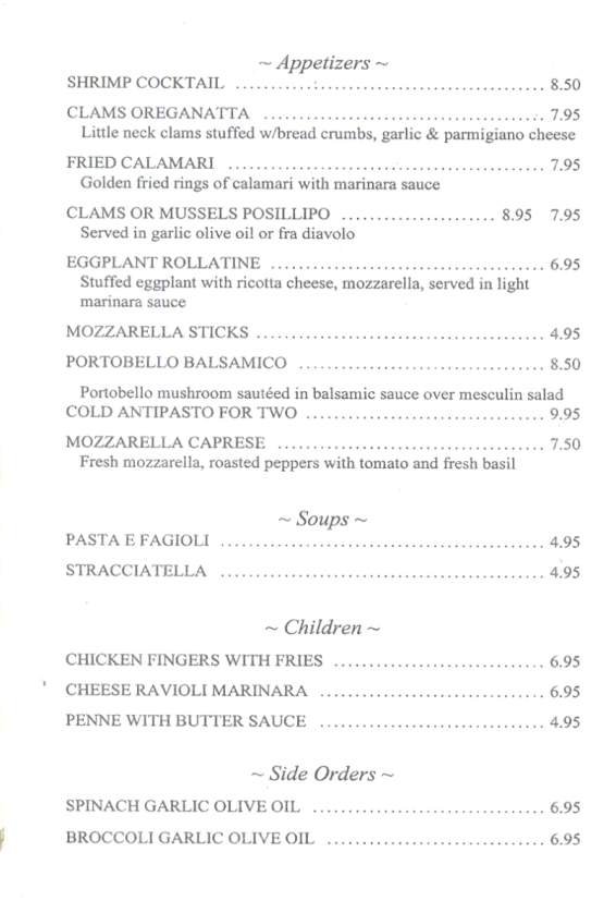 Menu page 2