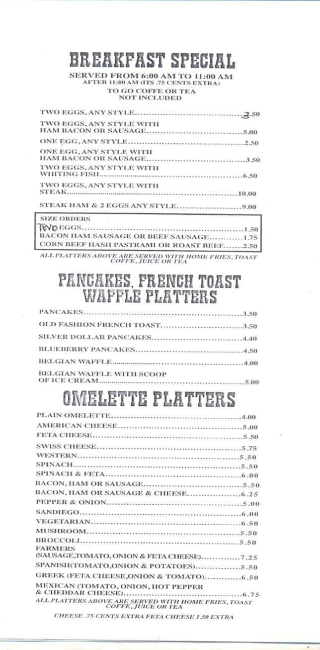 Menu page 2