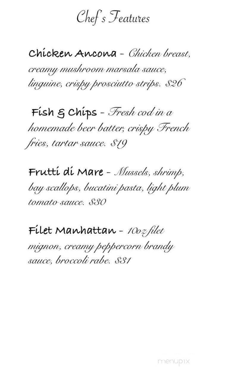 Menu page 1