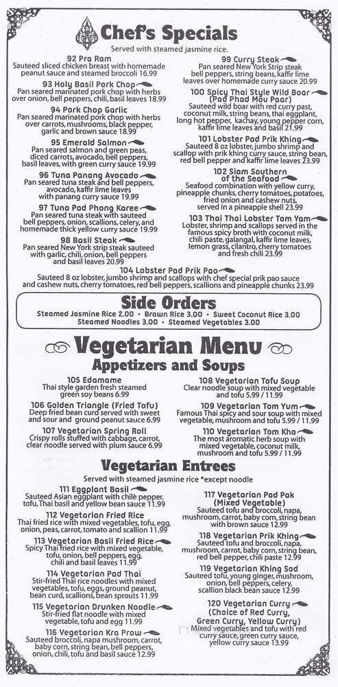 Menu page 2