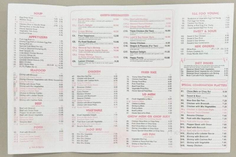 Menu page 2