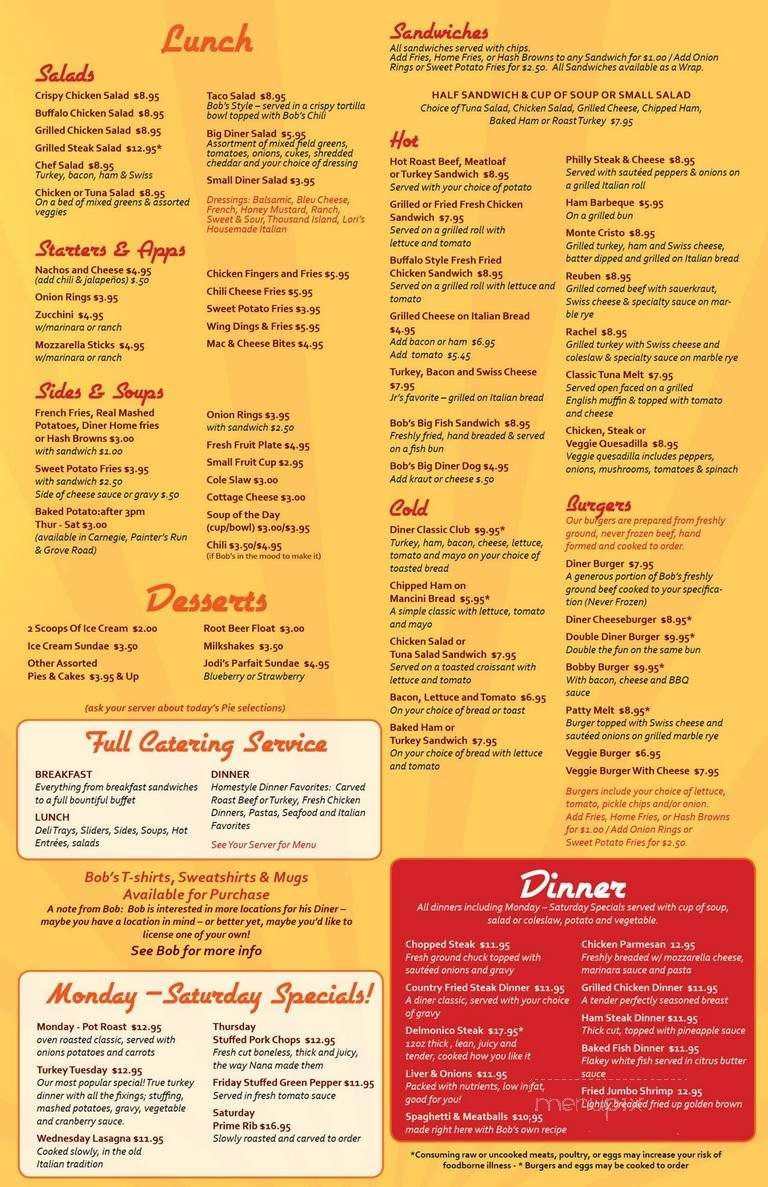 Menu page 2