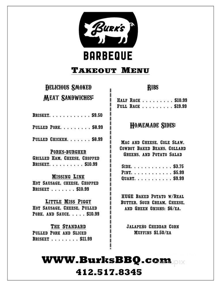 Menu page 1