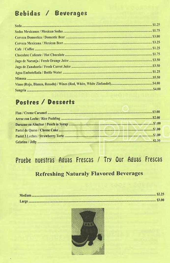 Menu page 4