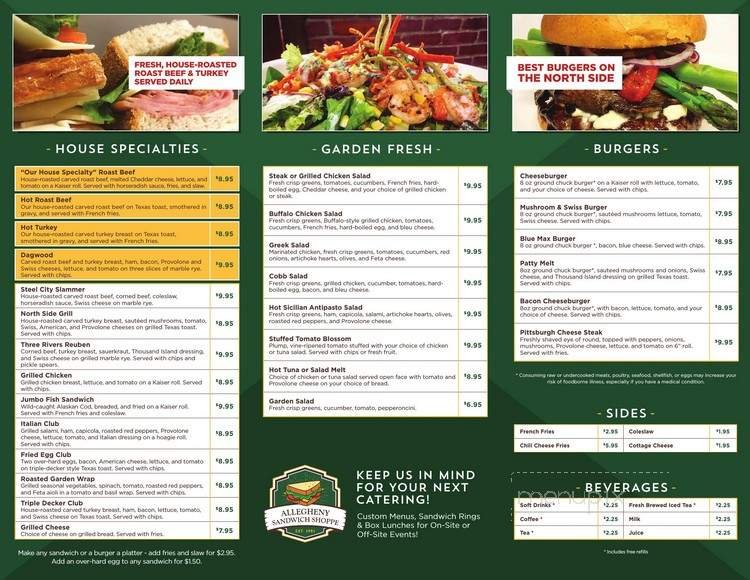 Menu page 2
