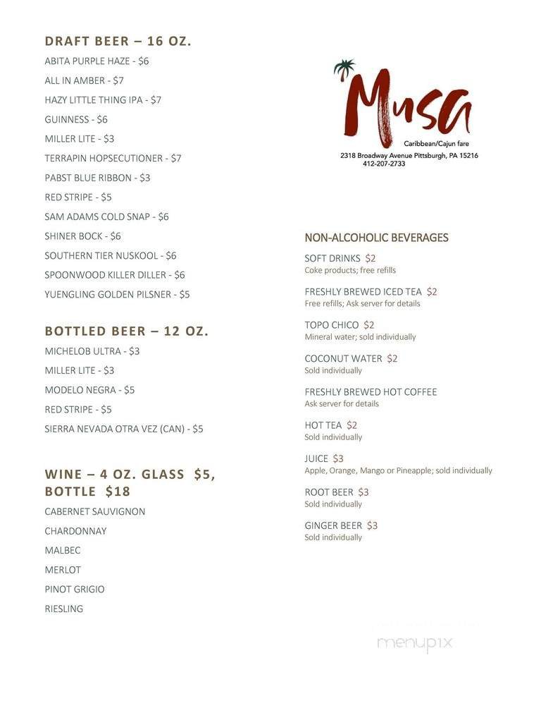 Menu page 2