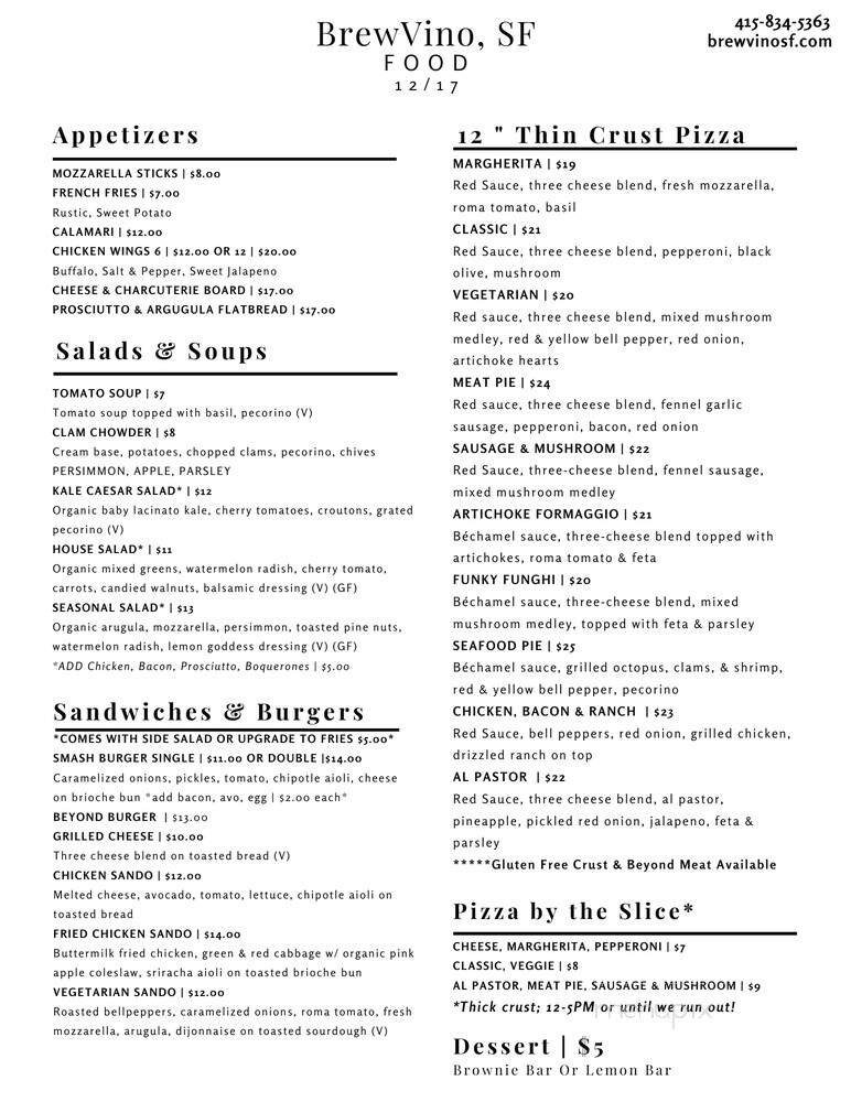 Menu page 2