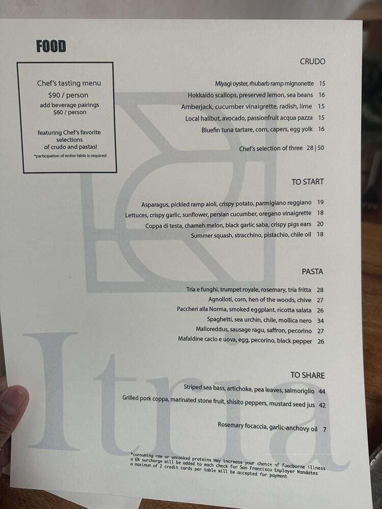 Menu page 3