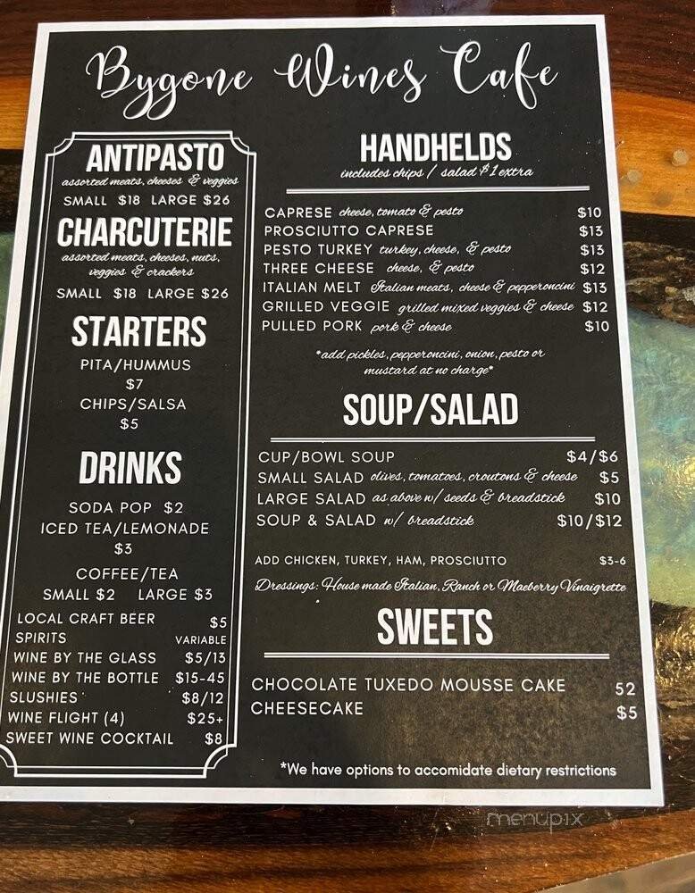 Menu page 2