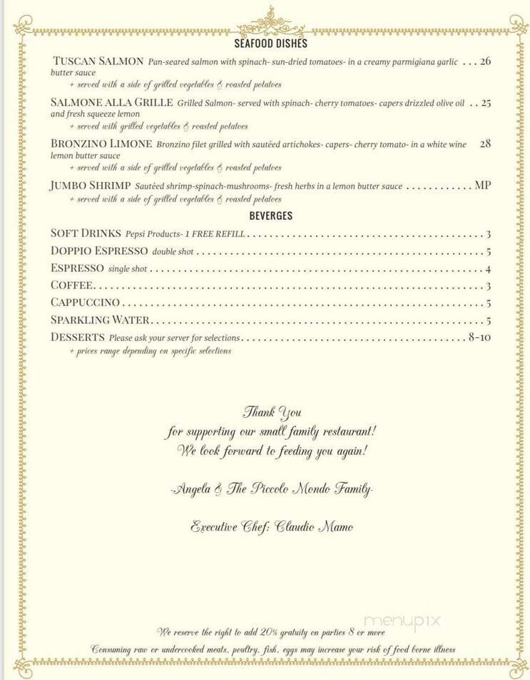 Menu page 2