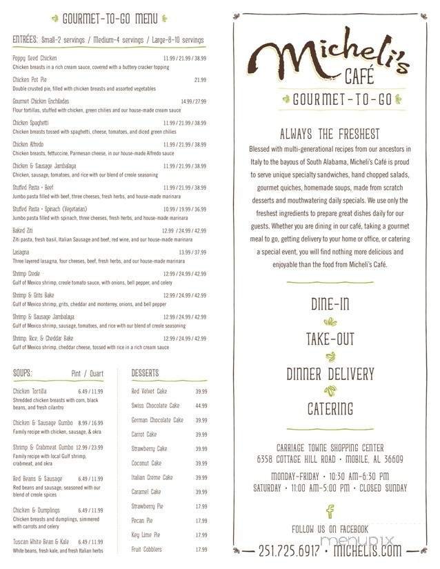 Menu page 2