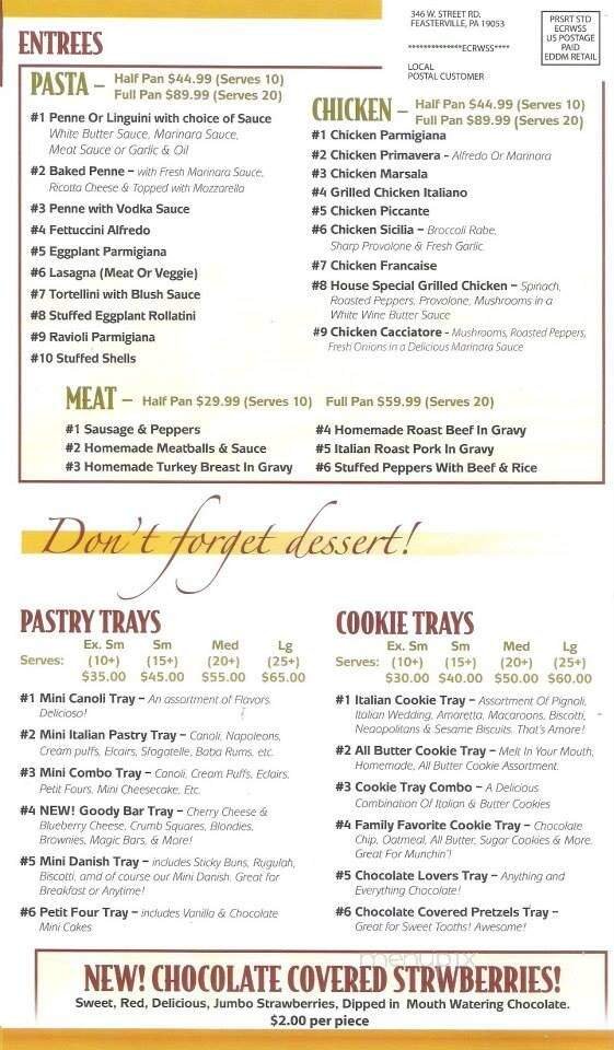 Menu page 2