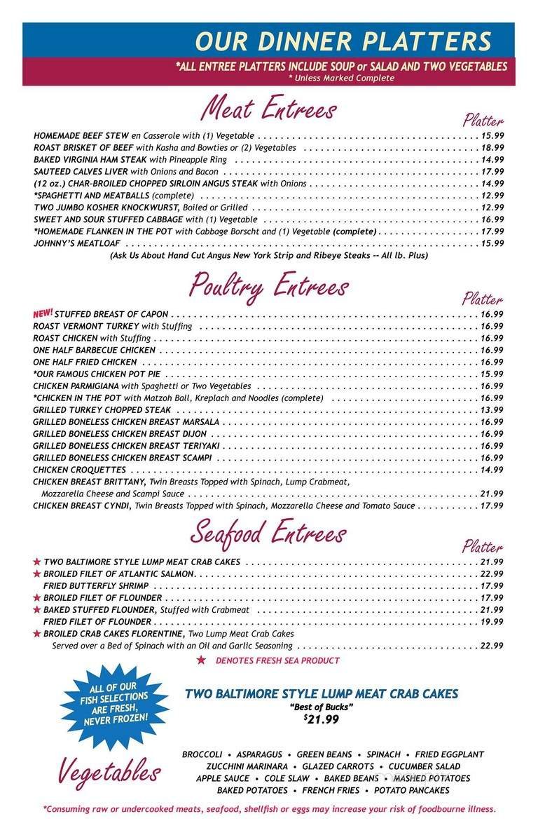 Menu page 2