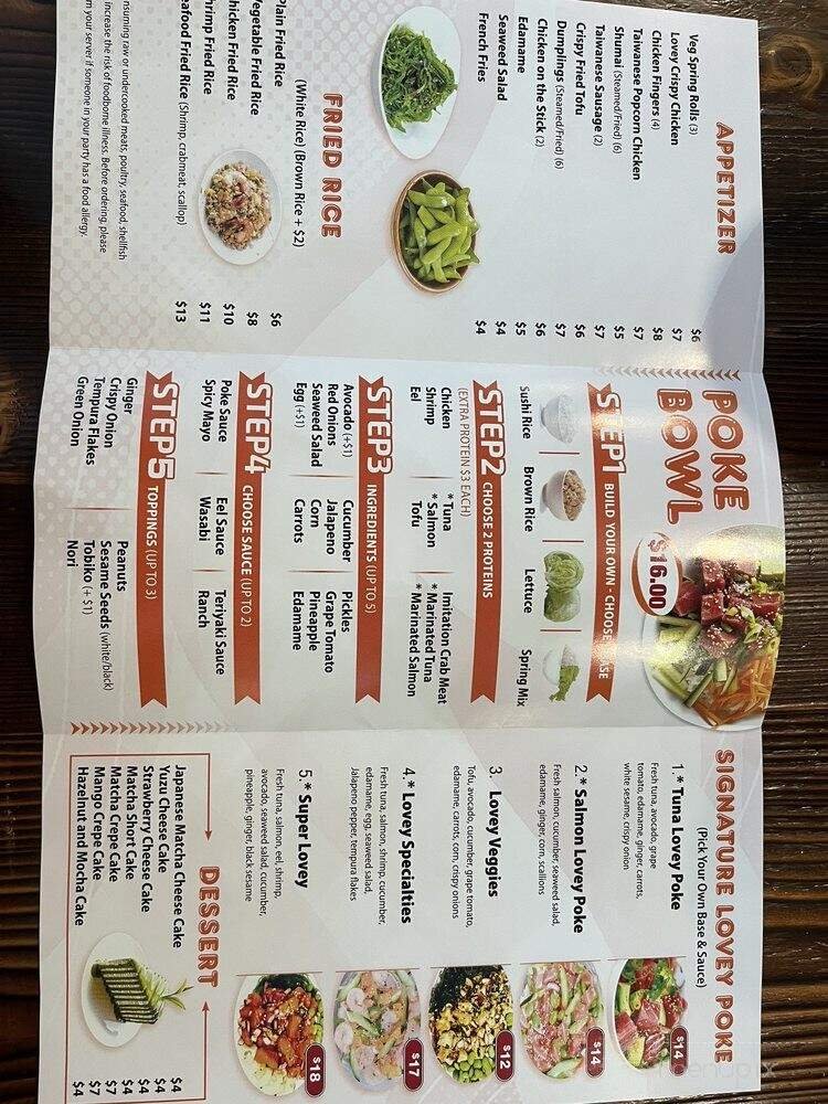 Menu page 2