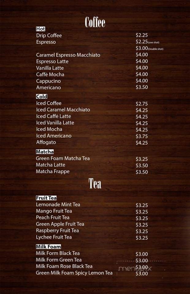 Menu page 2