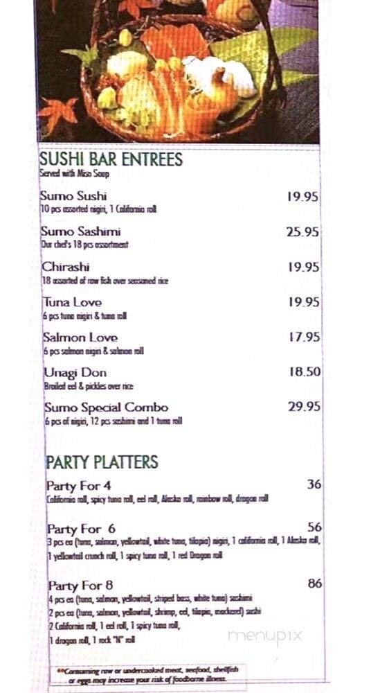 Menu page 2