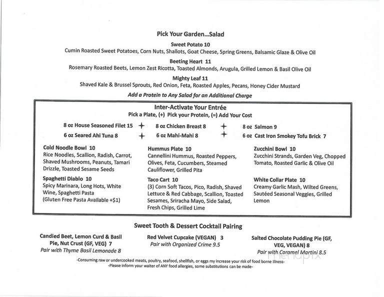Menu page 2
