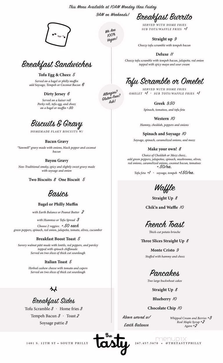 Menu page 2