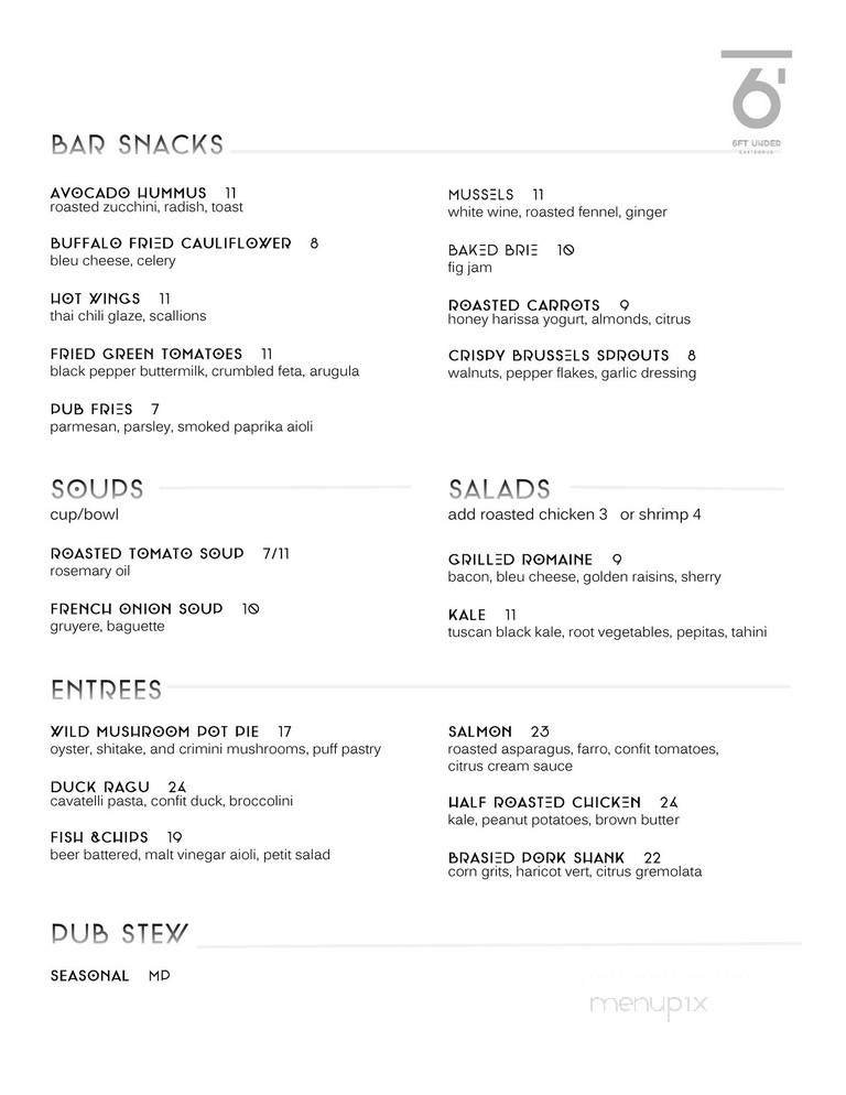 Menu page 2