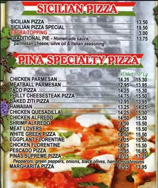 Menu page 2