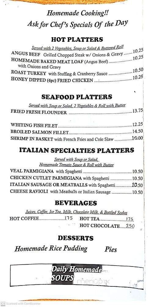Menu page 2