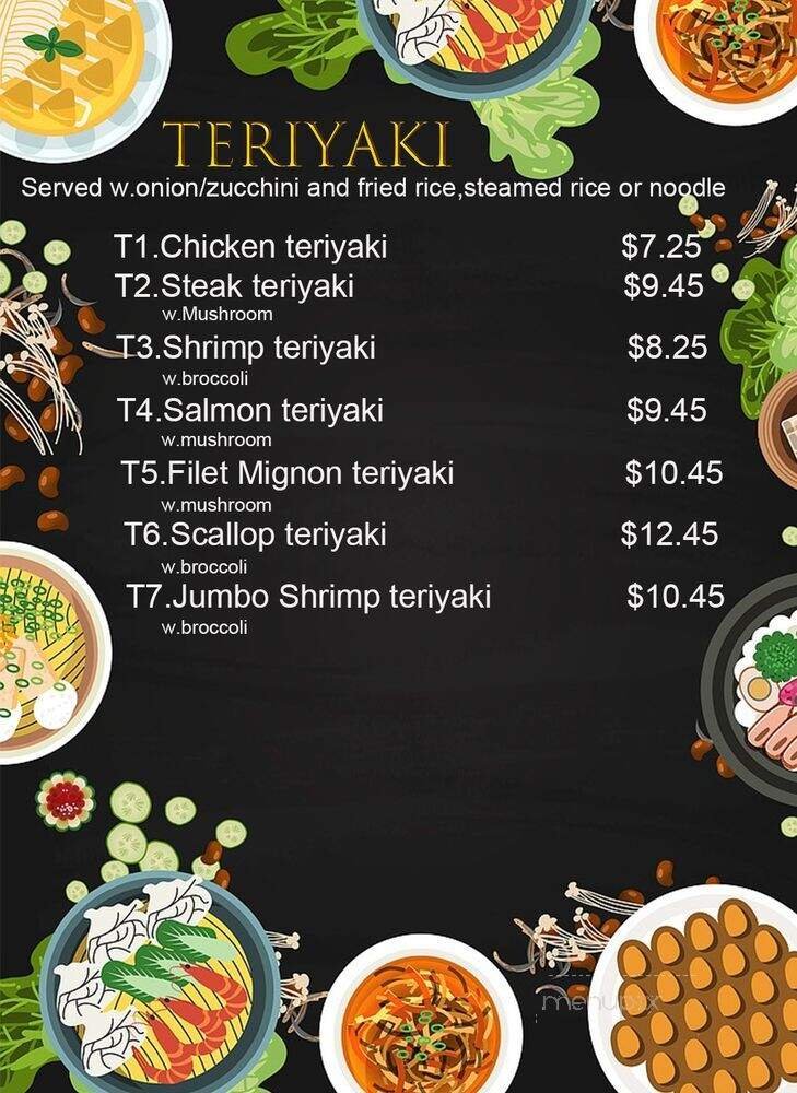 Menu page 2