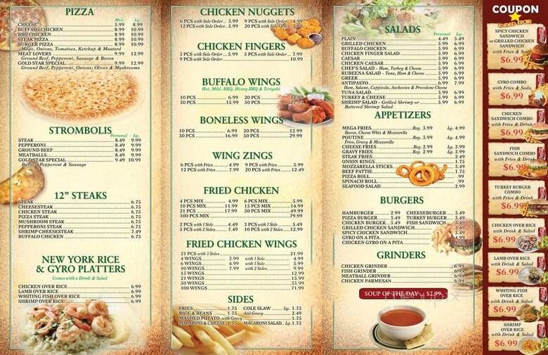 Menu page 2
