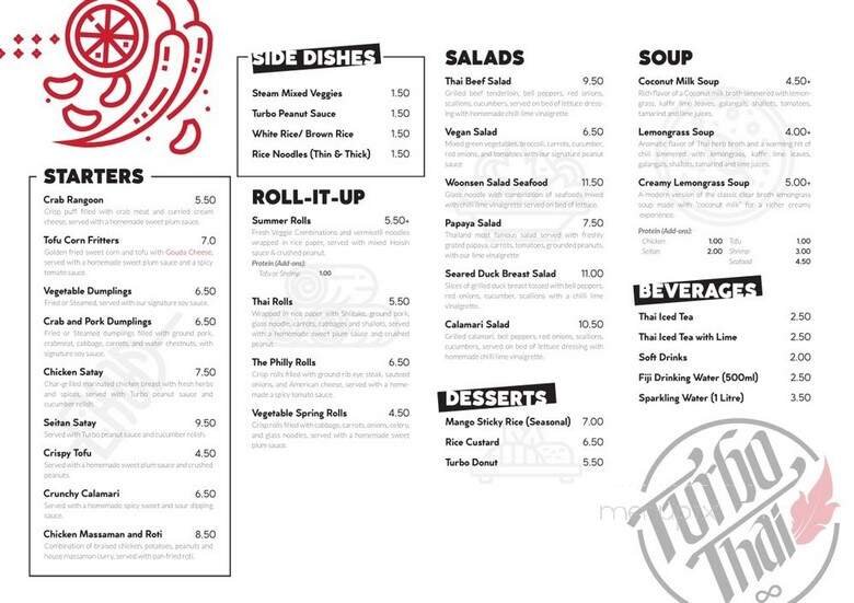 Menu page 2