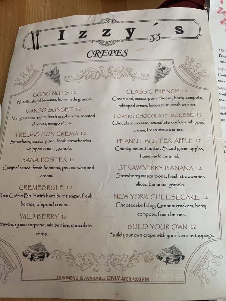 Menu page 2